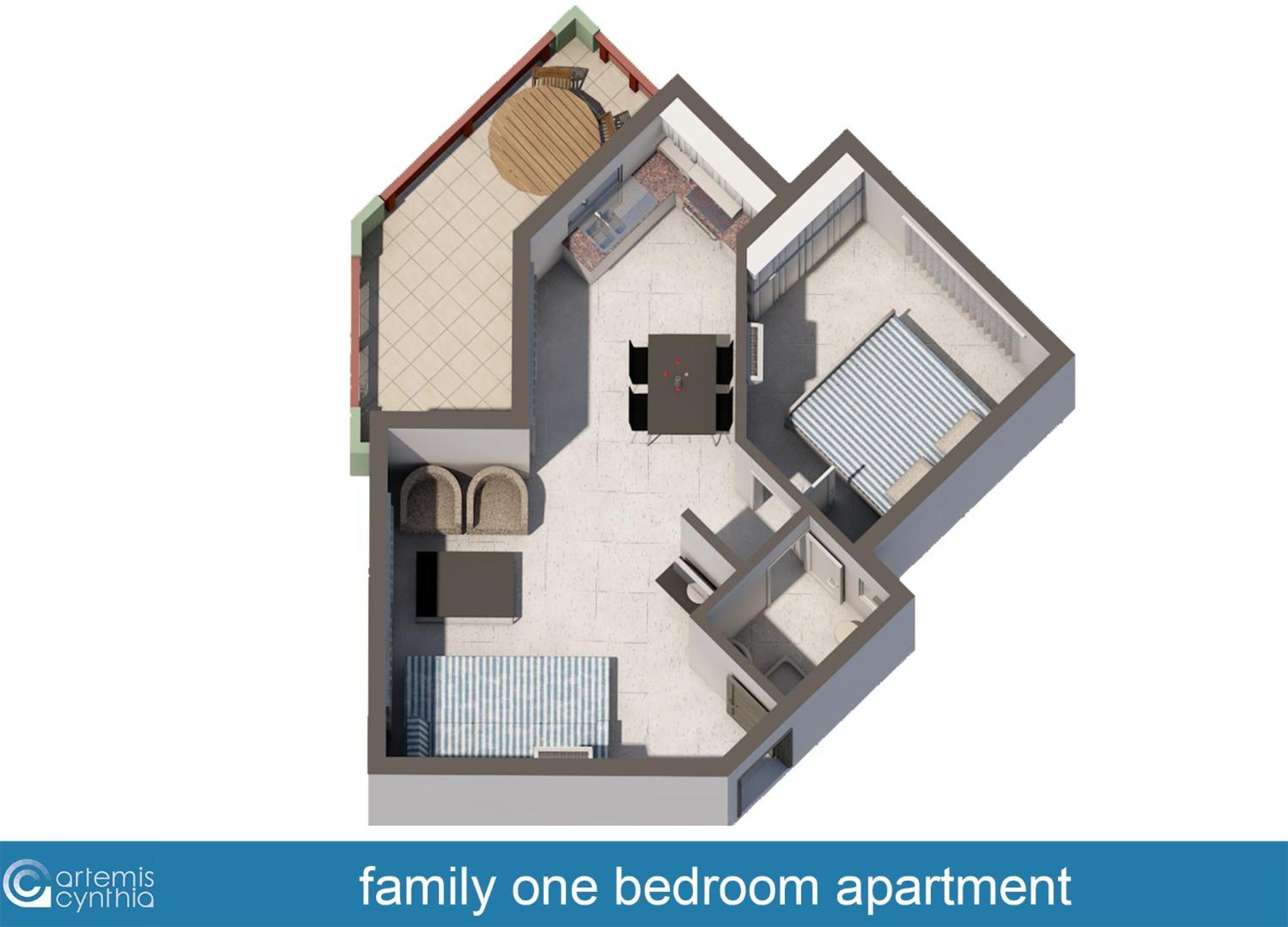 Apartamento Artemis Cynthia Complex Paphos Habitación foto